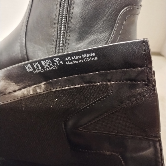 Dr Scholl's tall black riding boots 8M women new - Picture 5 of 7